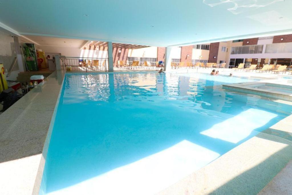 Piazza Diroma Com Acesso Gratuito Ao Acqua Park E Splash Aparthotel Caldas Novas